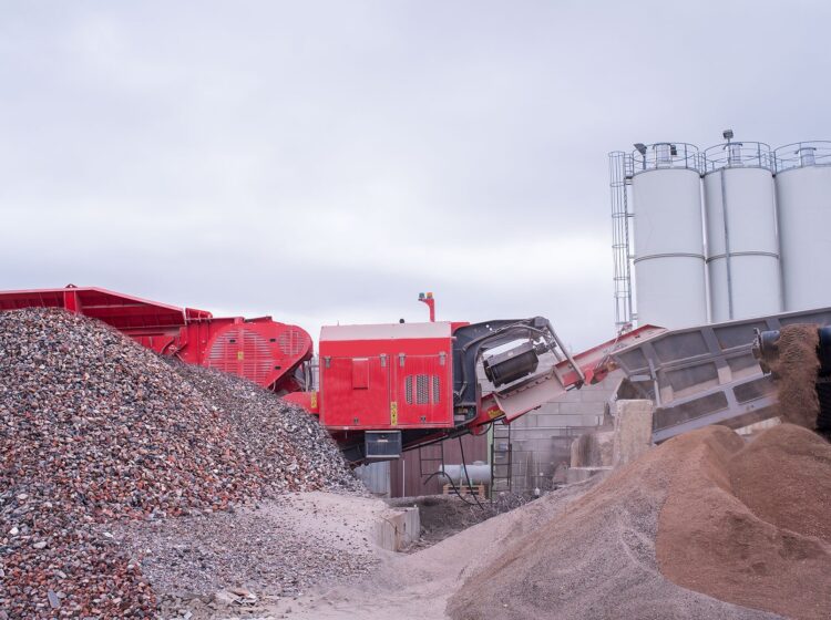 Sand, Kies & Baustoffe im Werk Pulheim